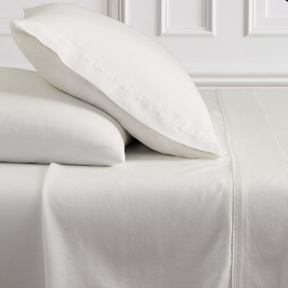 West Elm Other - West Elm Signature Tencel Linen Sheet Set,Queen,White,Retail Price $269.00 USD